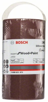 J450 Expert for Wood and Paint, 115  X 5 , G240 Bosch 2608621471 (2.608.621.471)